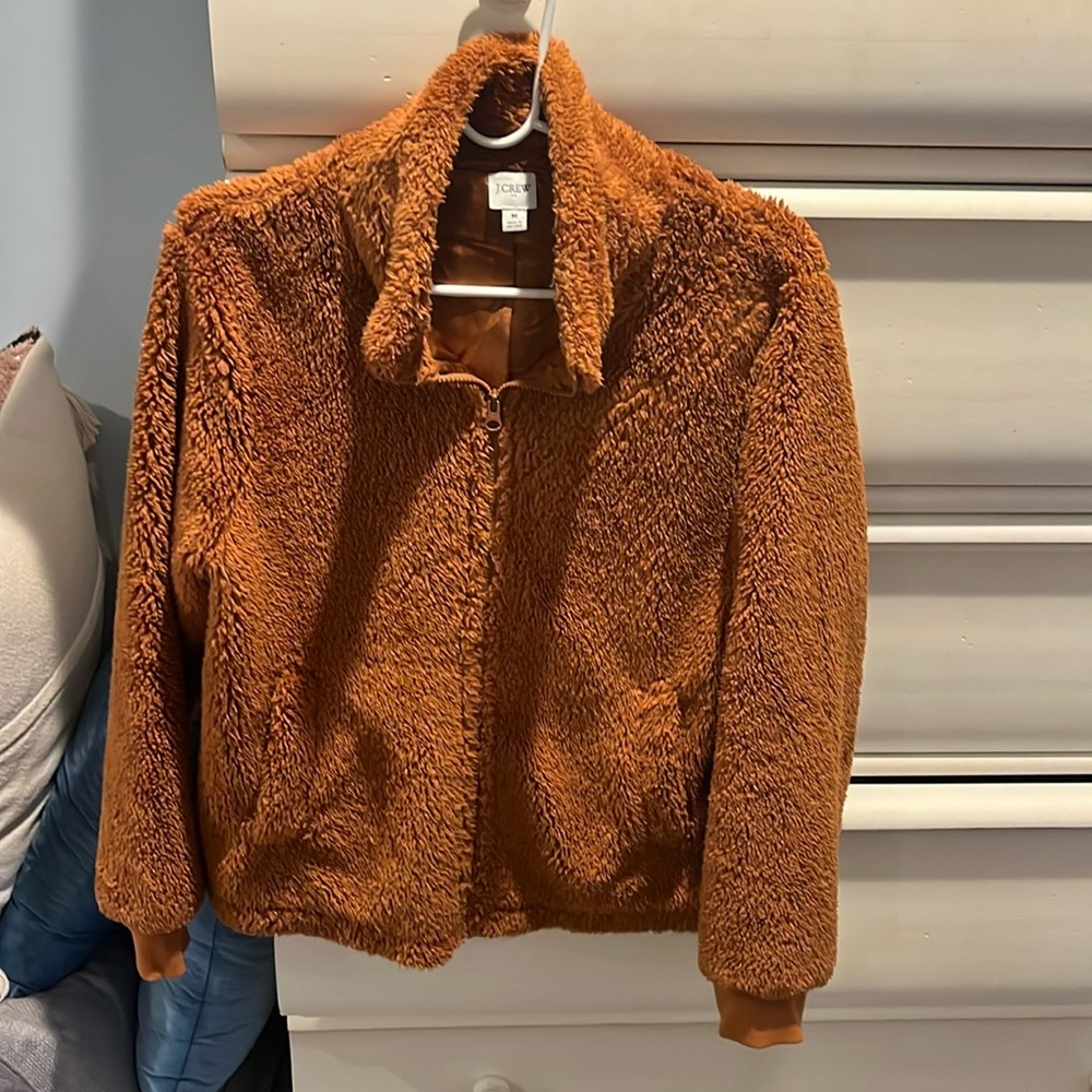 J.Crew Shearling Bomber Jacket